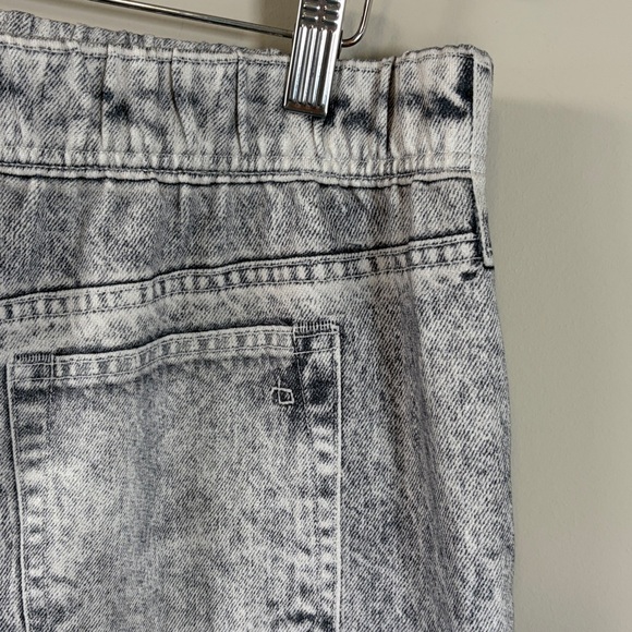 Rag and Bone Miramar Cotton Sweat short Grey Acid Wash Pockets Trendy Sz L NEW - Picture 9 of 12